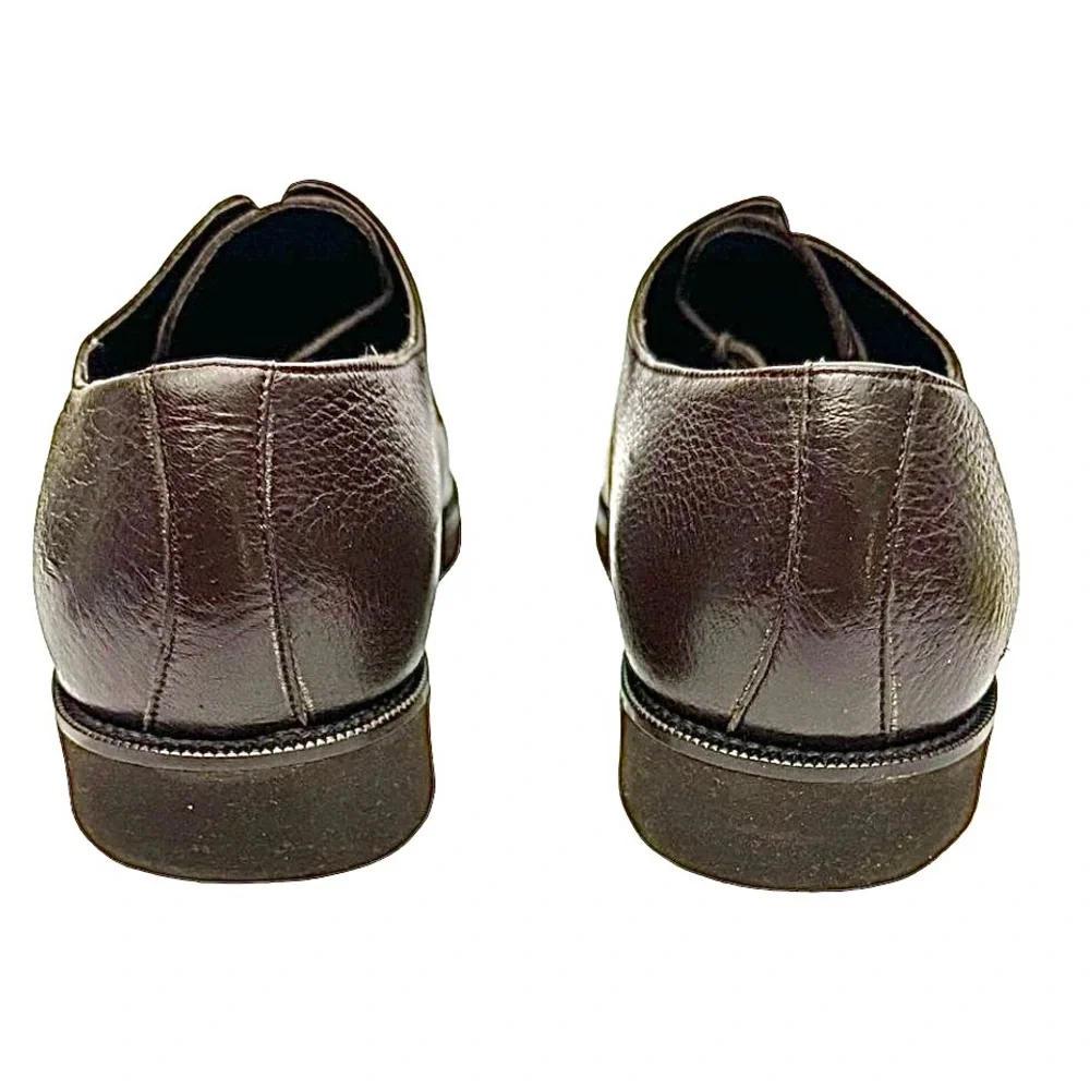 Mezlan Lepanto Brown Leather Oxford Shoes Men’s Size 10.5M Made in Spain